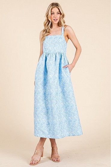 Midi Textured Dress MD51570