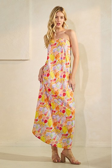 Off-Shoulder Maxi Sundress MD52064