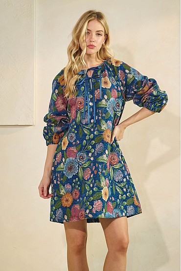 Floral Tapestry Dress MD51722